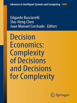 cover image of Decision Economics